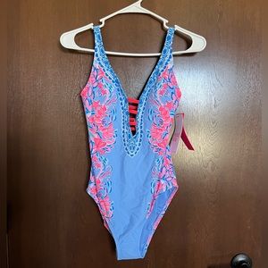 Lilly pulitzer Jaspen swim suit NWT size 4